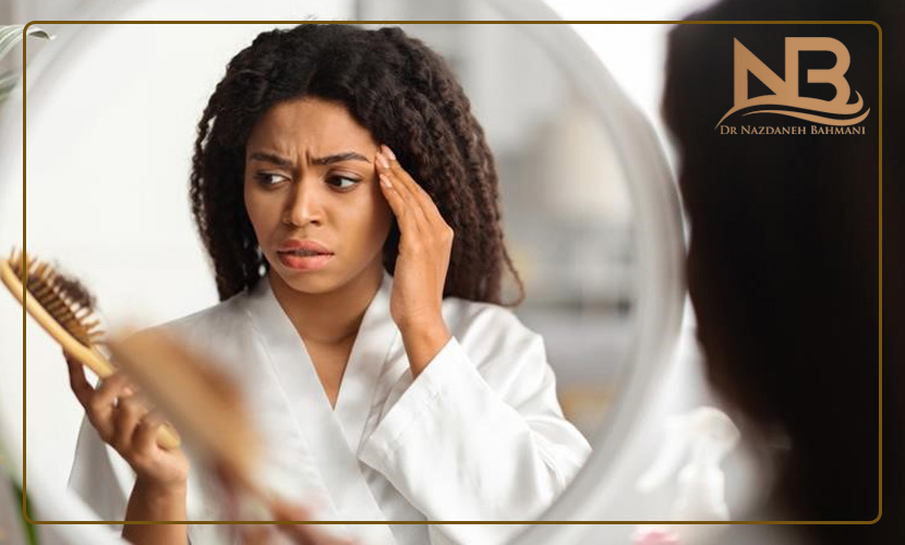 ریزش مو در زنان